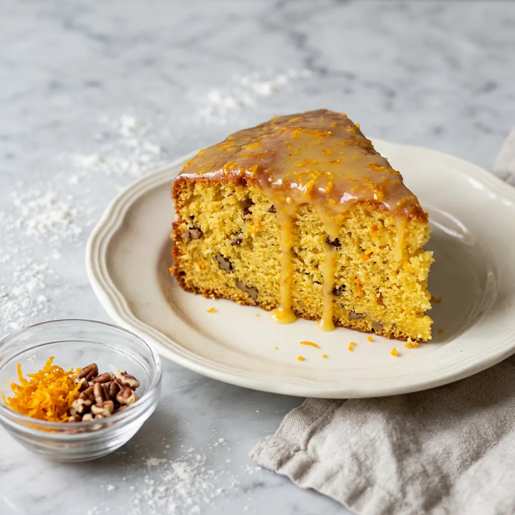 Easy Orange Liqueur Cake