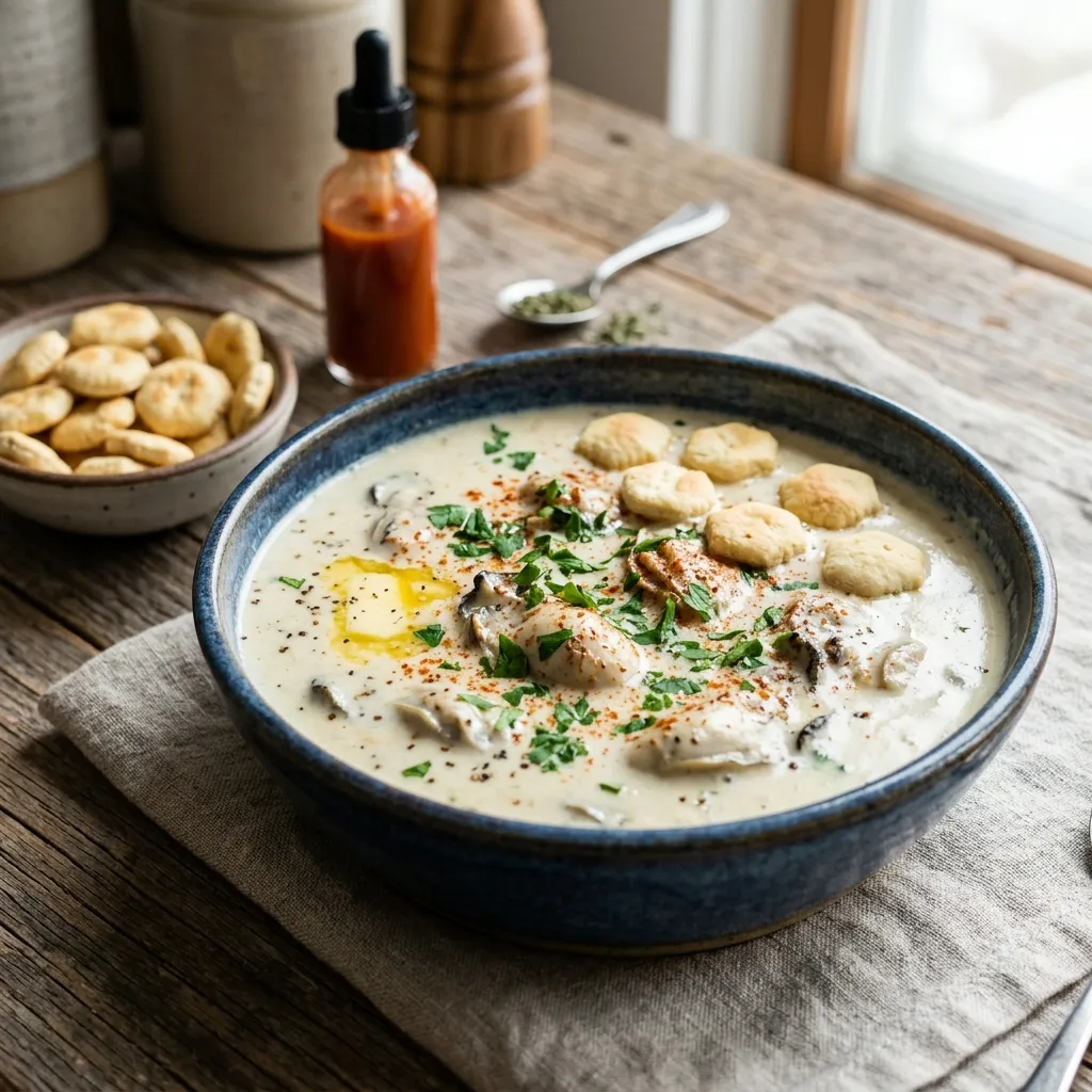 Easy Oyster Stew