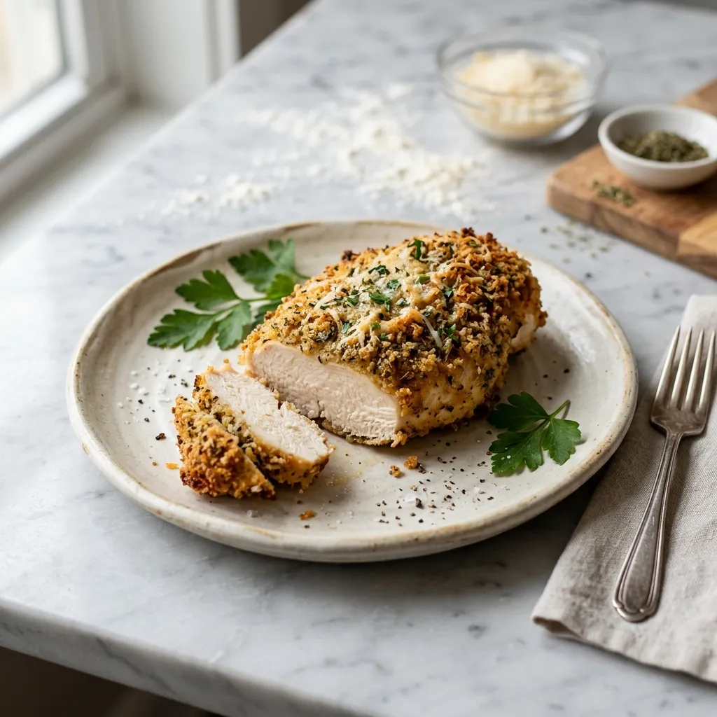 Easy Parmesan Chicken Bake