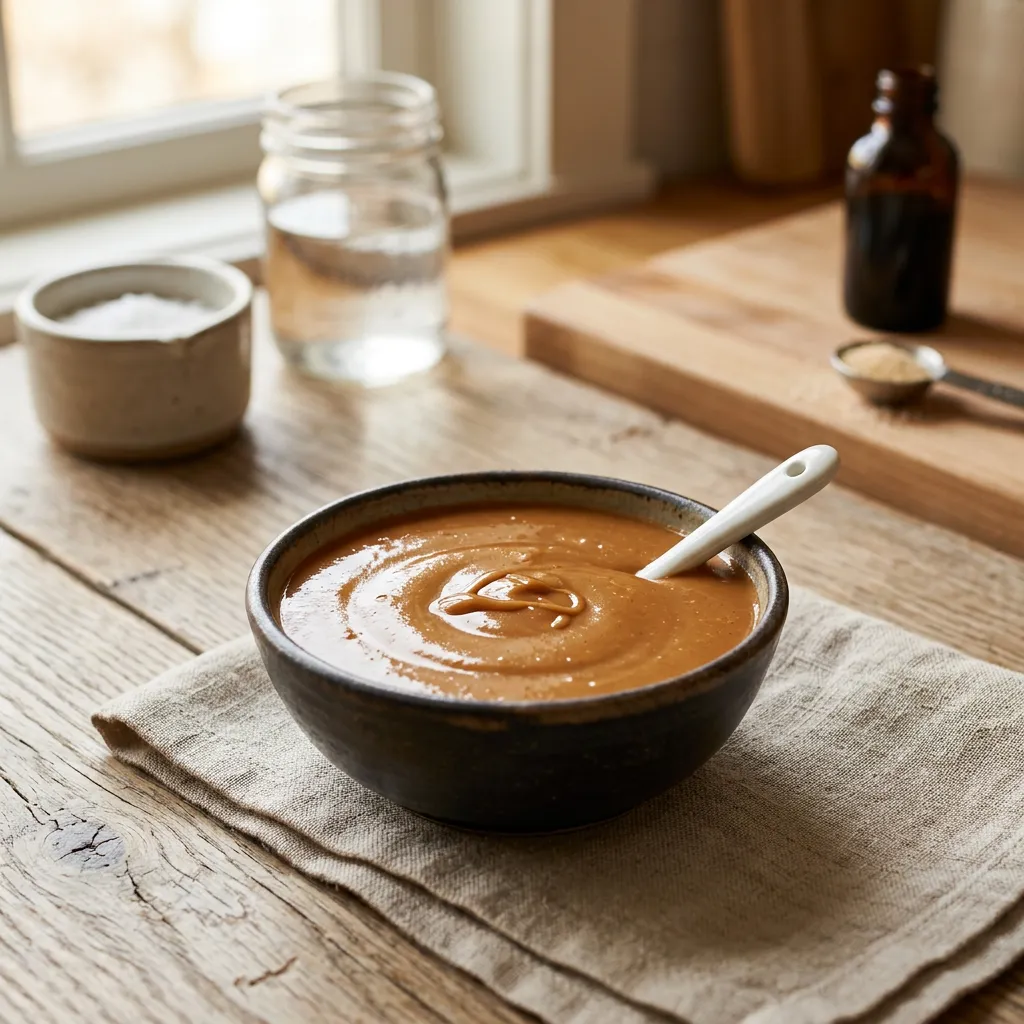 Easy Peanut Sauce With Five Ingredients