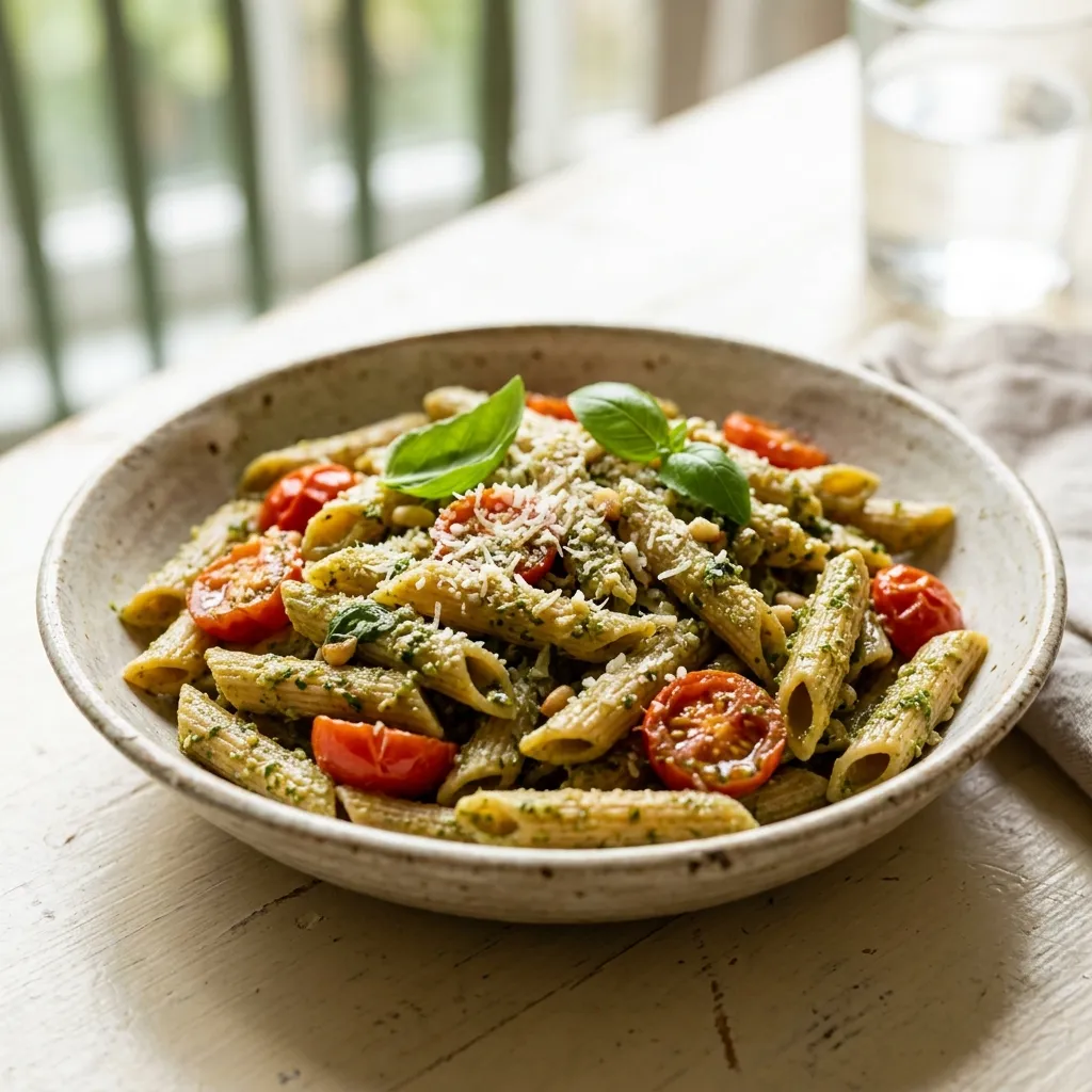 Easy Pesto Pasta