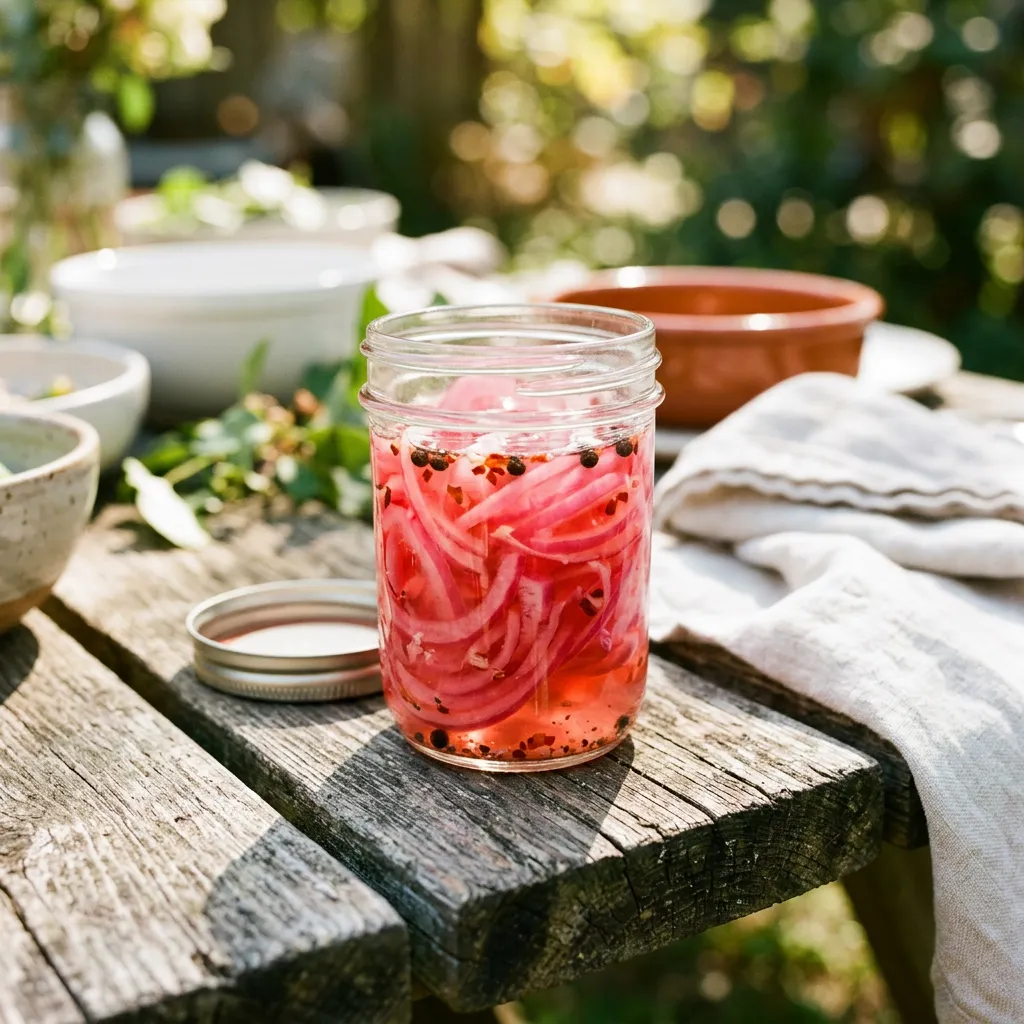 Easy Quick Pickled Onions