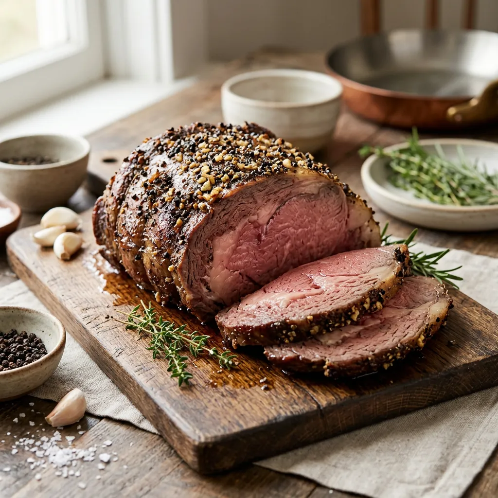 Easy Rib Eye Roast