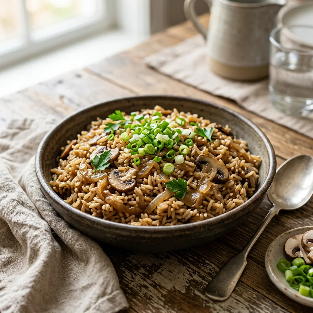 Easy Rice With French Onion Soup