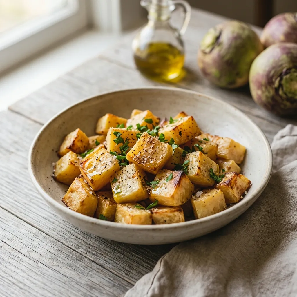 Easy Roasted Rutabaga