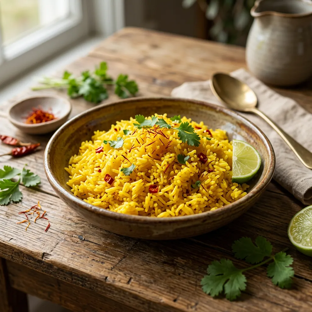 Easy Saffron Rice