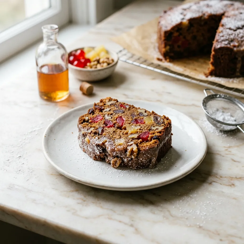 Easy Semi-Homemade Fruitcake