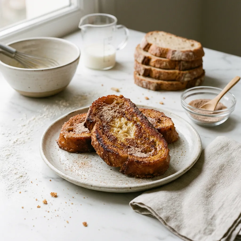 Easy Spanish Bread Pudding (Torrijas)
