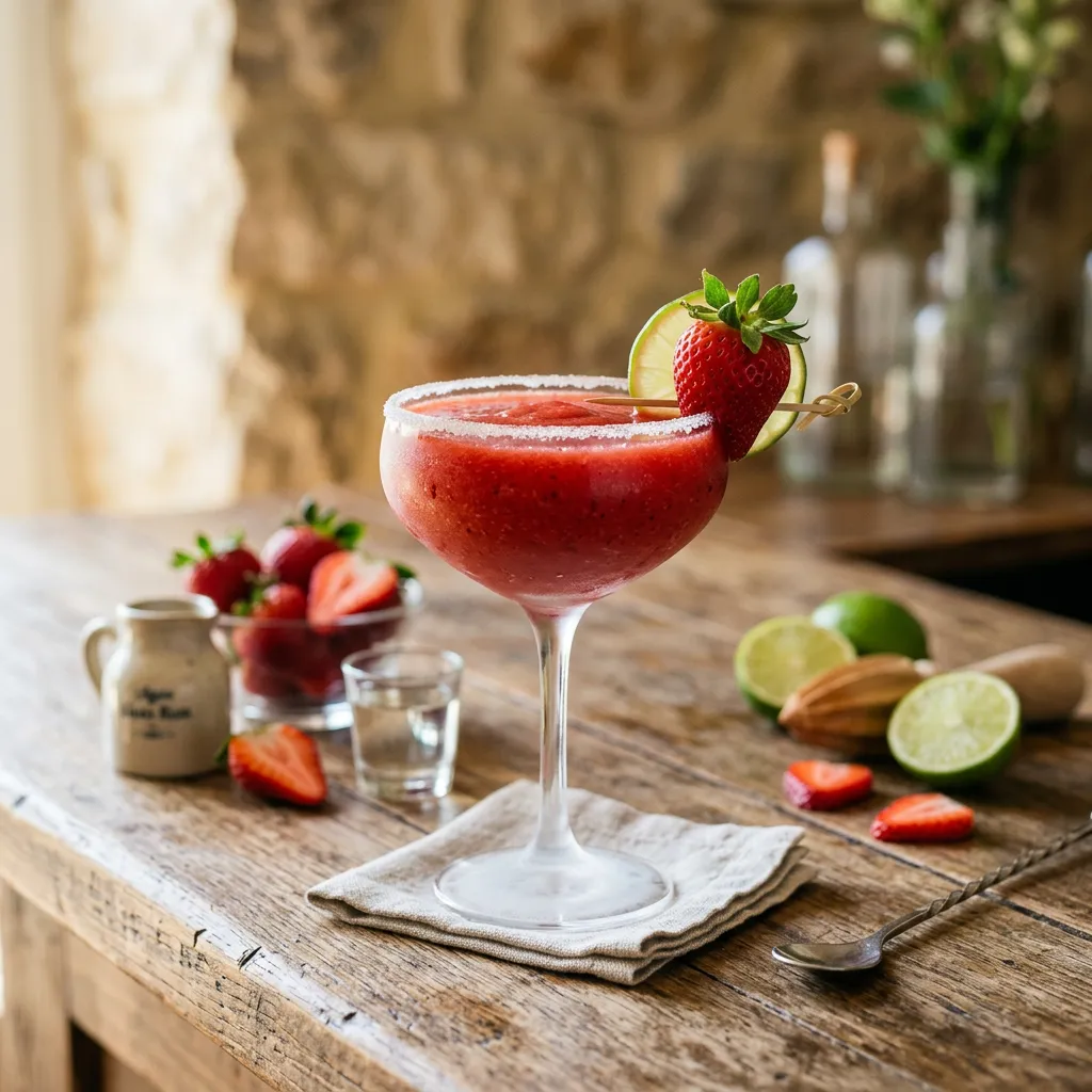 Easy Strawberry Daiquiri Recipe