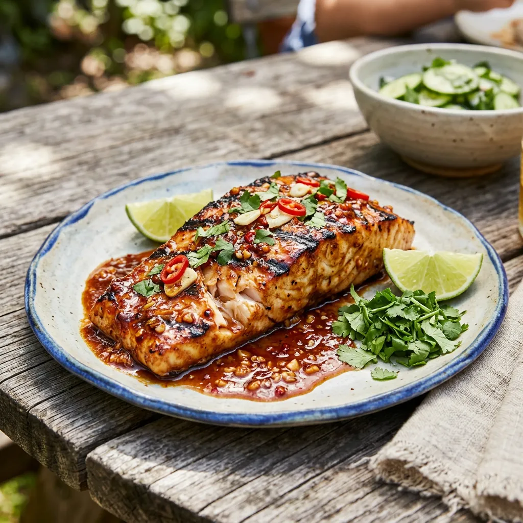 Easy Thai Grilled Fish Fillets Recipe