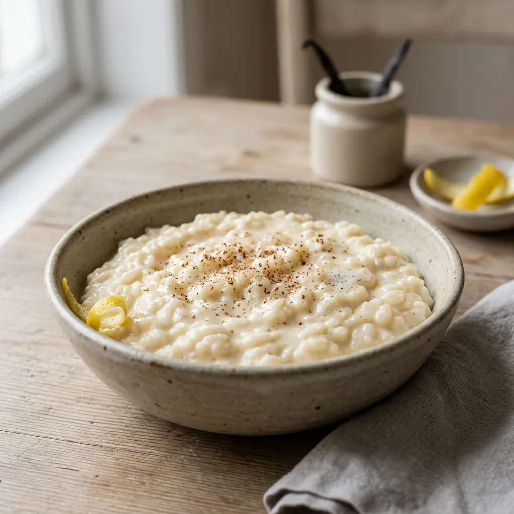Easy Traditional British Rice Pudding