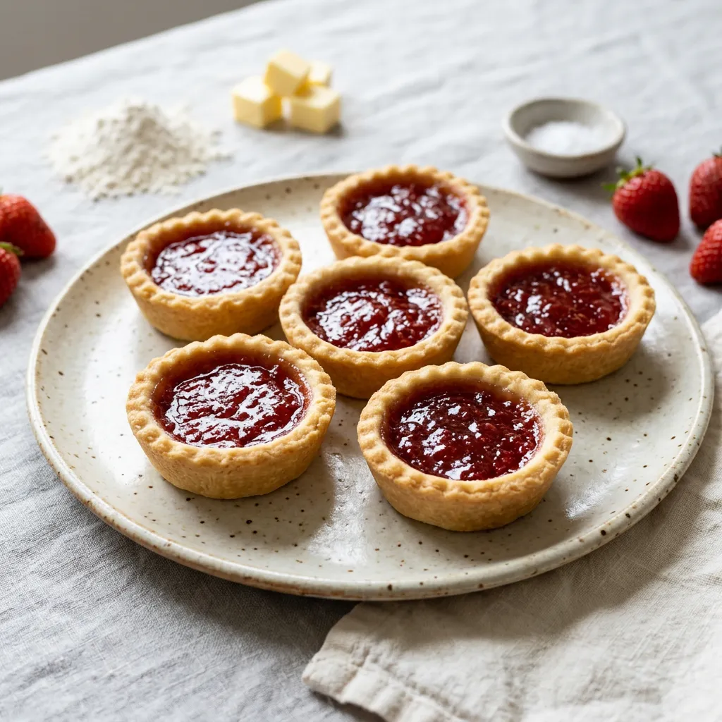 Easy Traditional Jam Tarts
