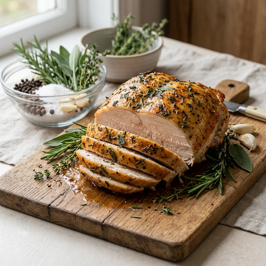 Finished Easy Turkey Brine dish
