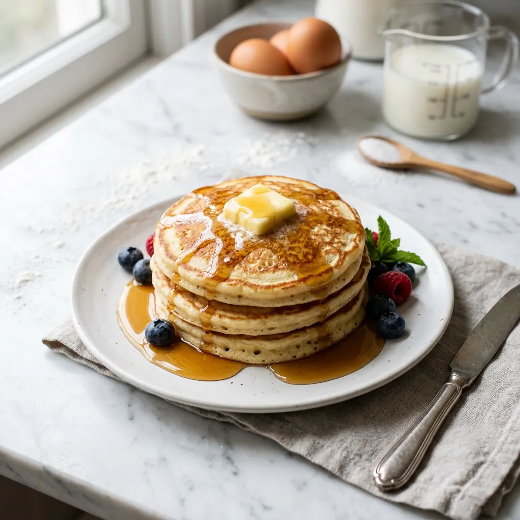 Easy Vanilla Pancakes