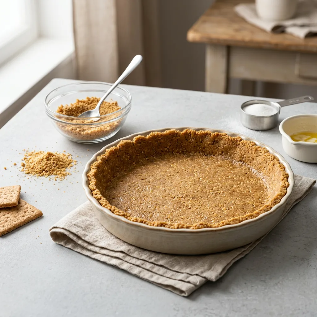 Easy Vegan Graham Cracker Crust Recipe