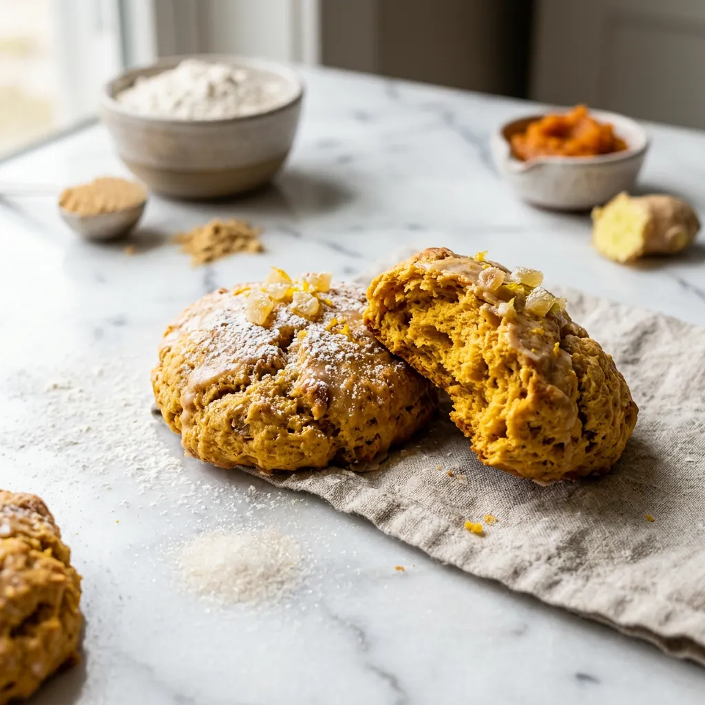 Easy Vegan Pumpkin Scones Recipe