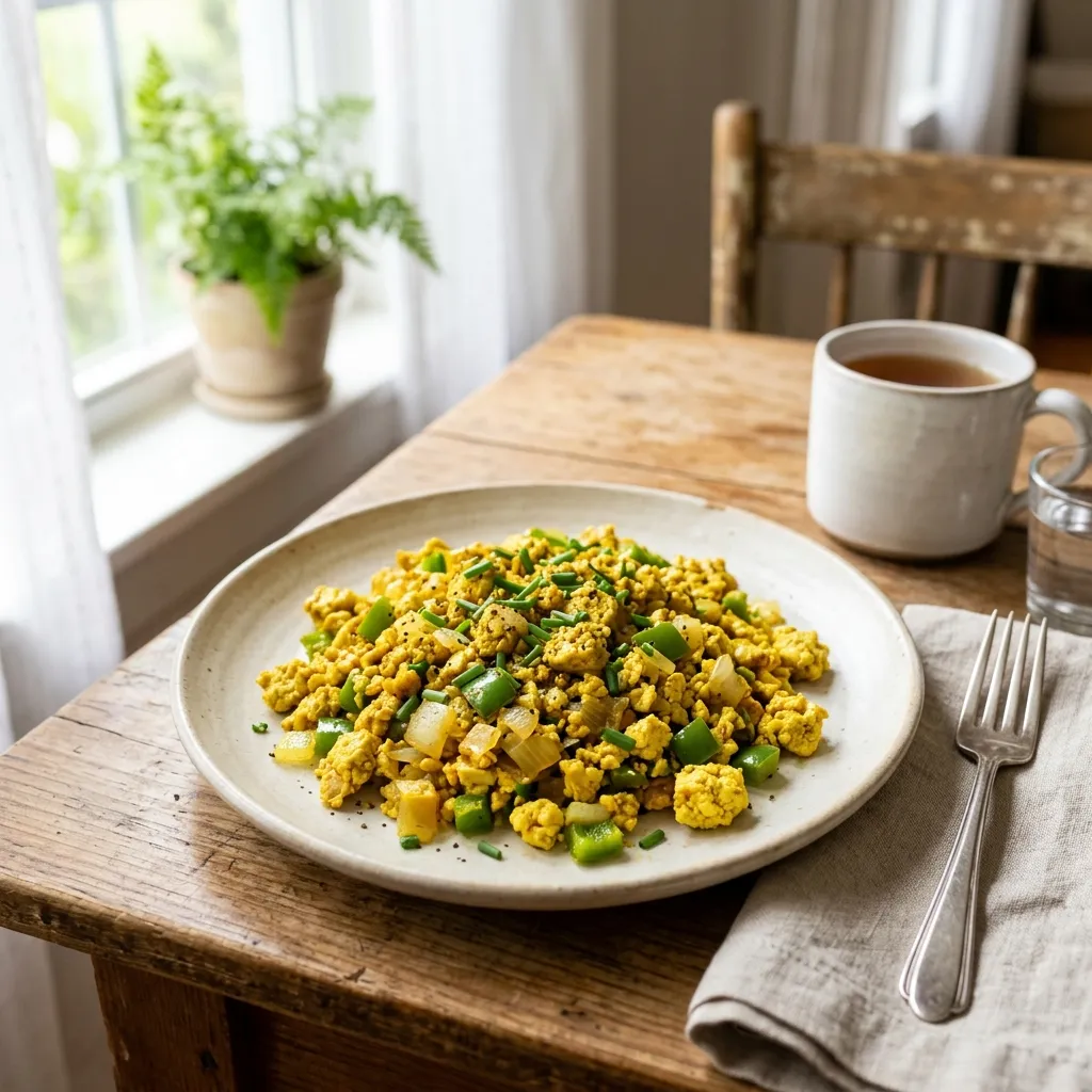 Easy Vegan Tofu Scramble