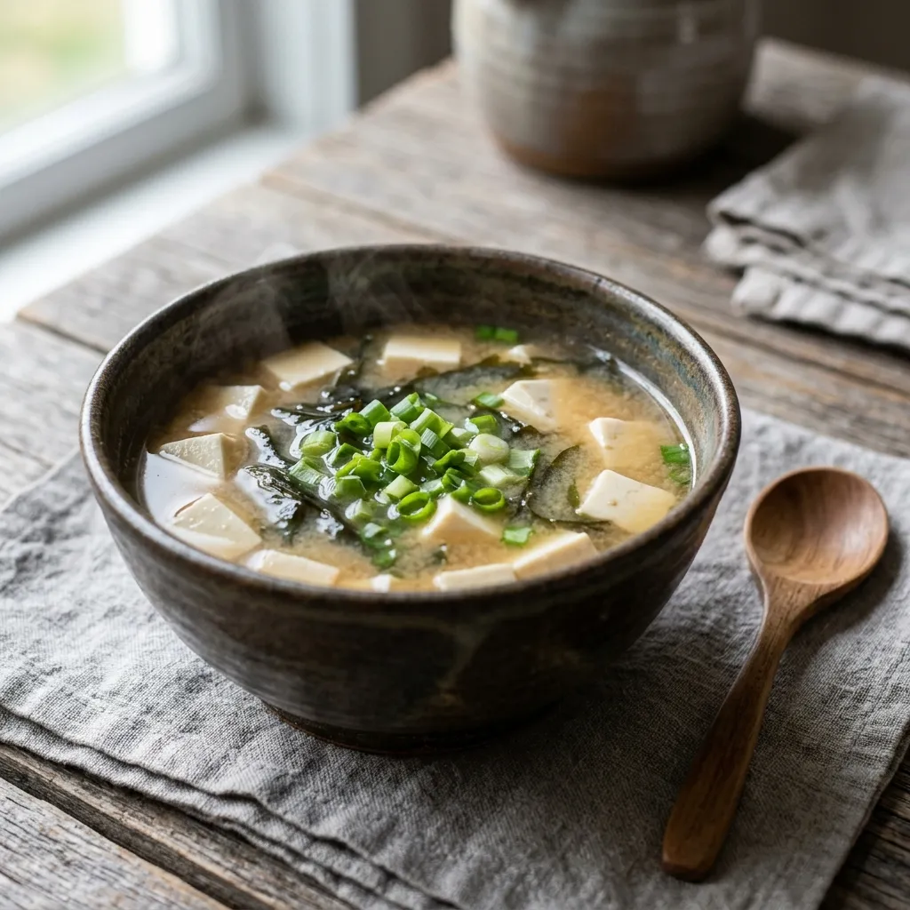 Easy Vegetarian Miso Soup