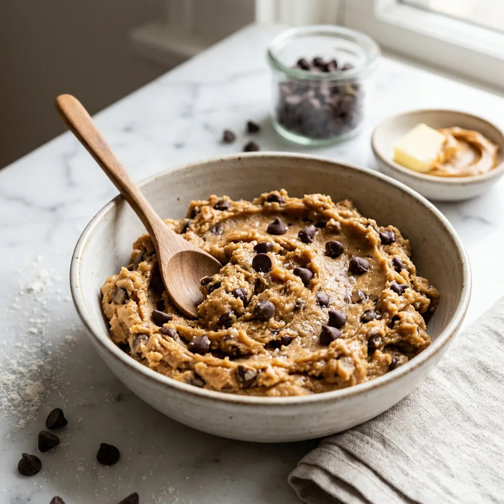 Edible Peanut Butter Cookie Dough