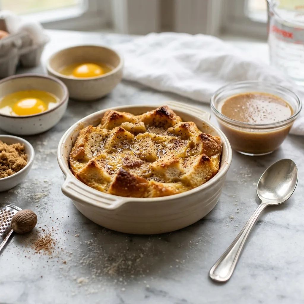 Egg Custard Bread Pudding