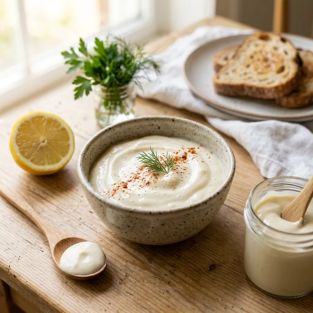 Egg-Free Vegan Mayonnaise