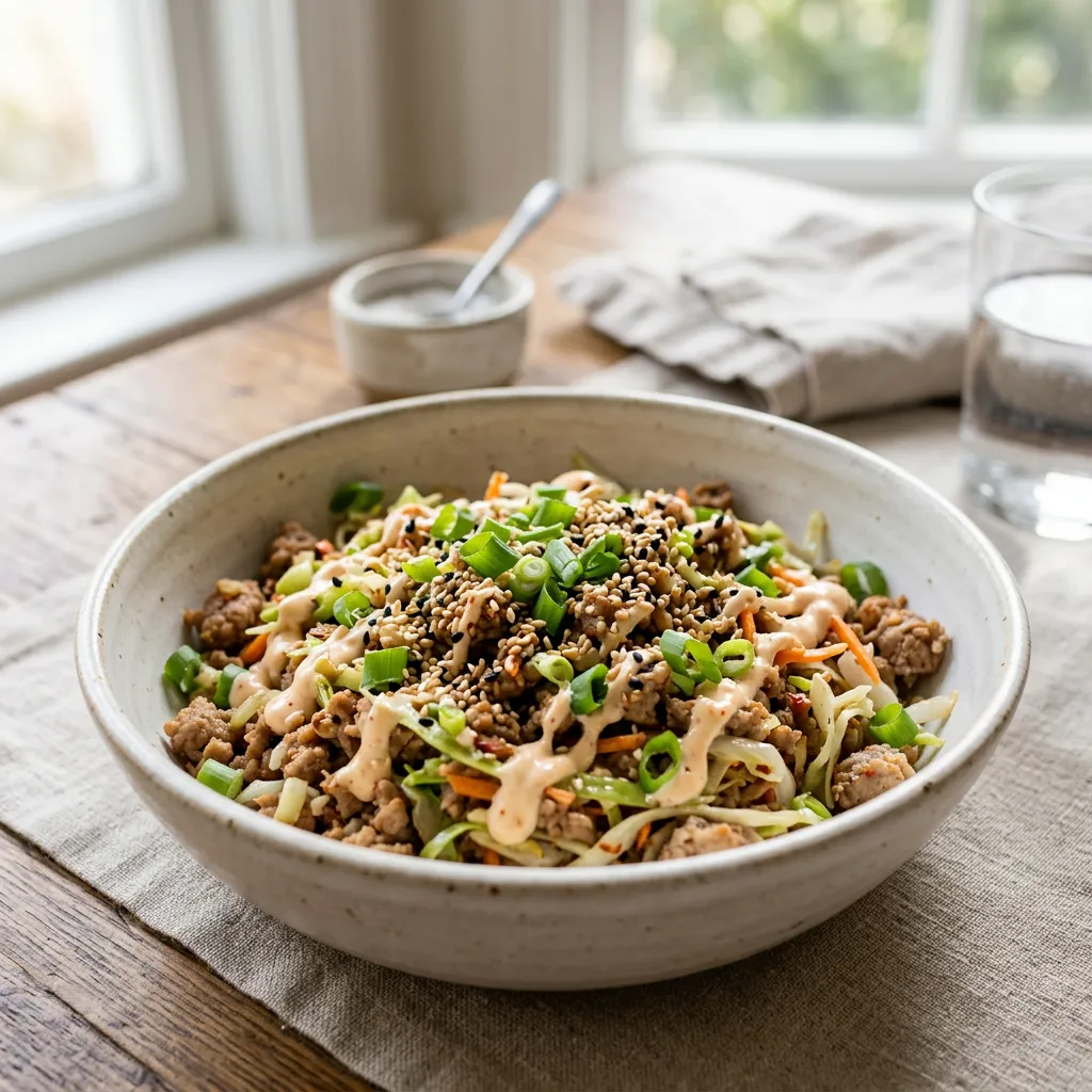 Egg Roll in a Bowl