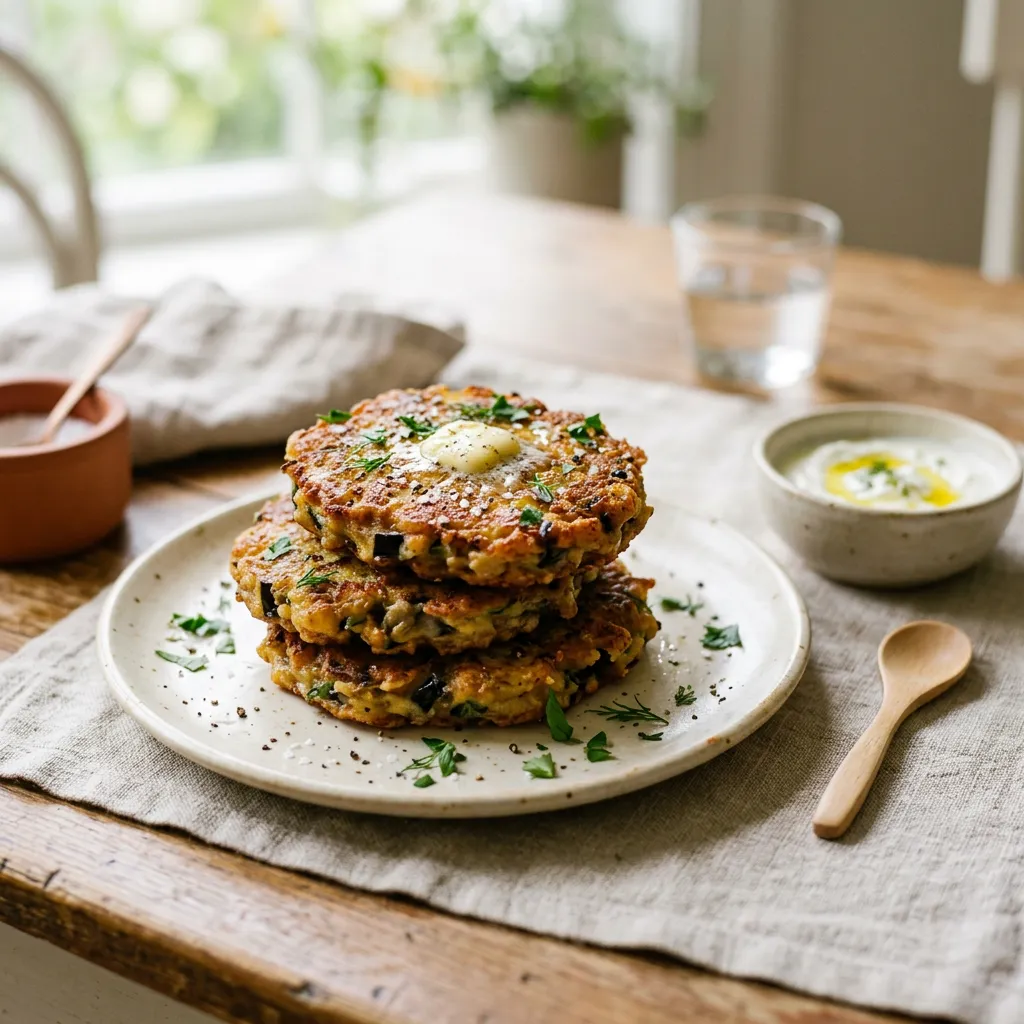 Eggplant Fritters