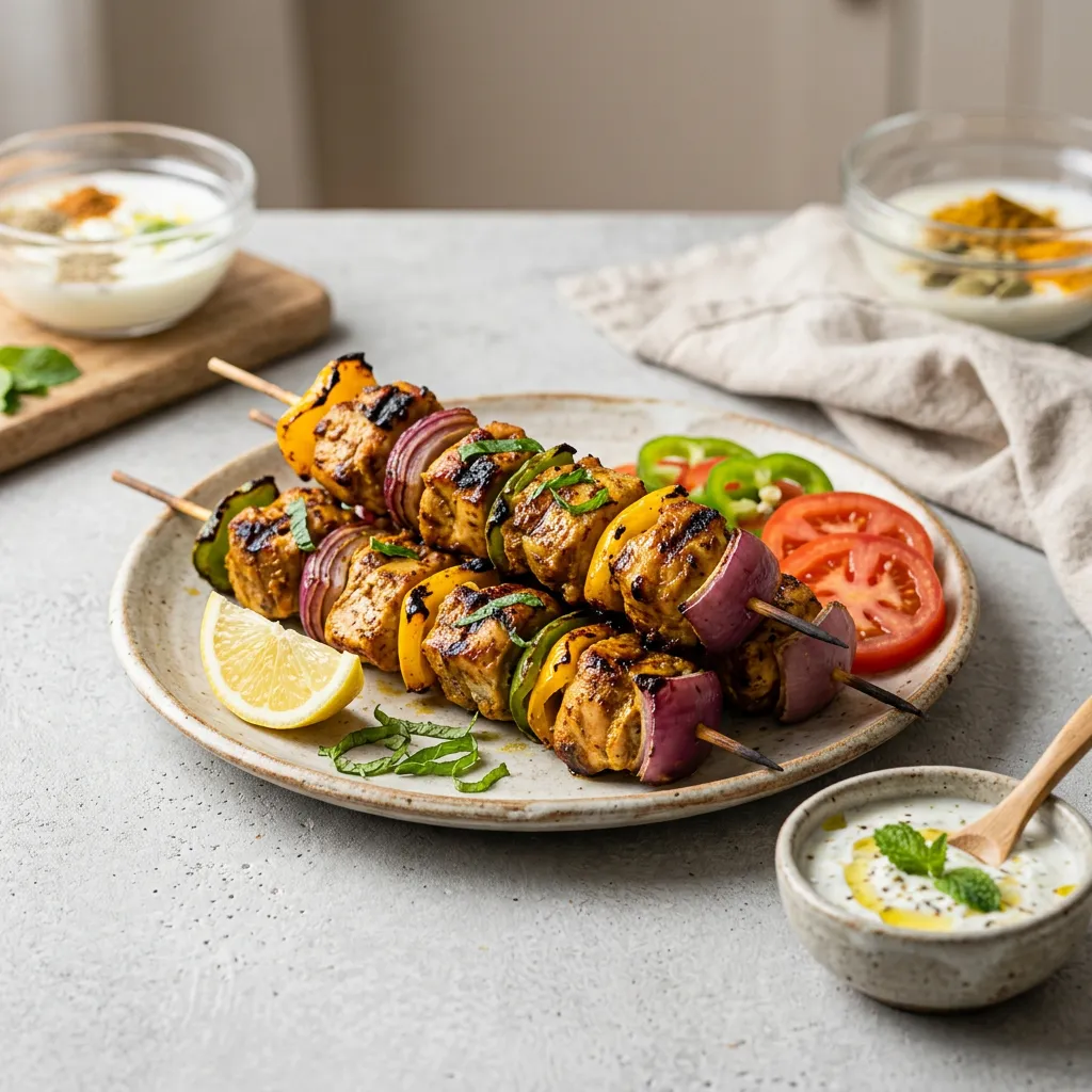 Egyptian-Style Chicken Kebabs
