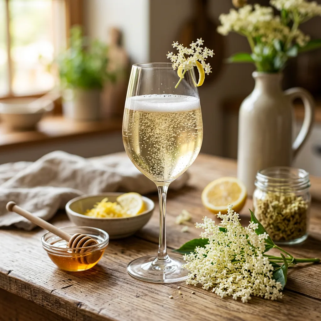 Elderflower Champagne