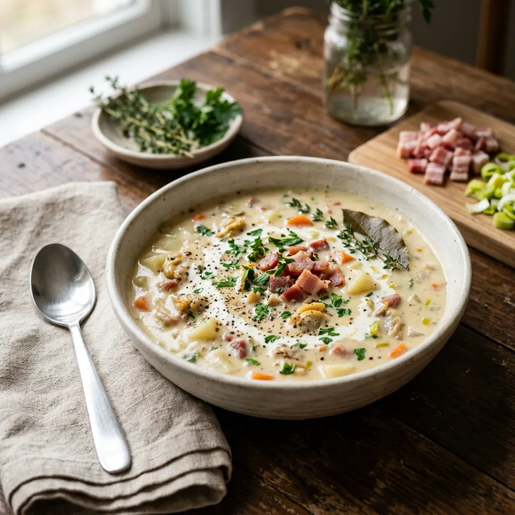 Emeril's Boston Clam Chowder Recipe