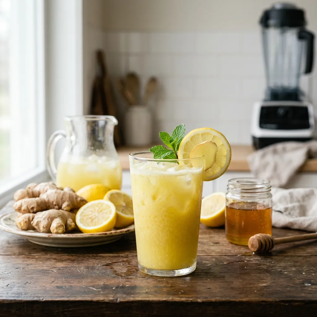 Energizing Ginger Shot Recipe for Health and Wellness