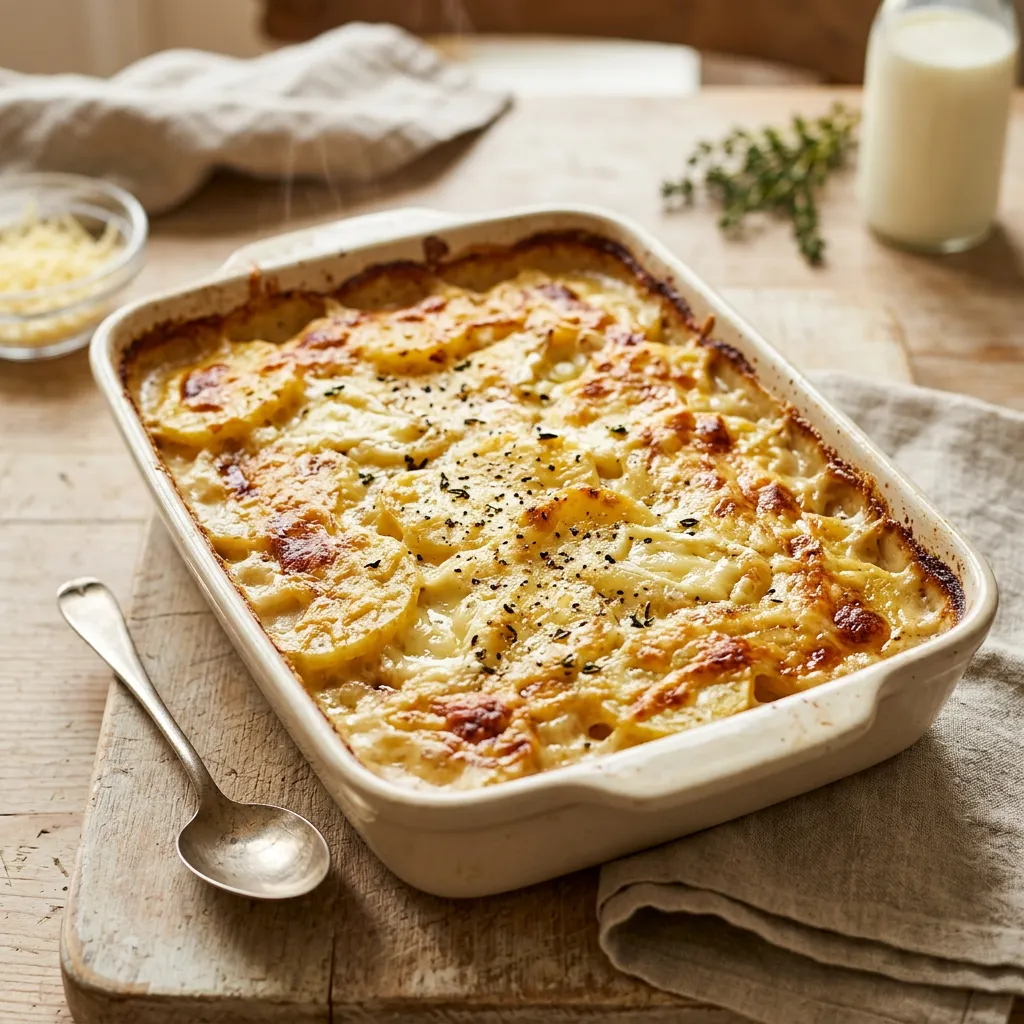 Extra-Cheesy Potato Gratin
