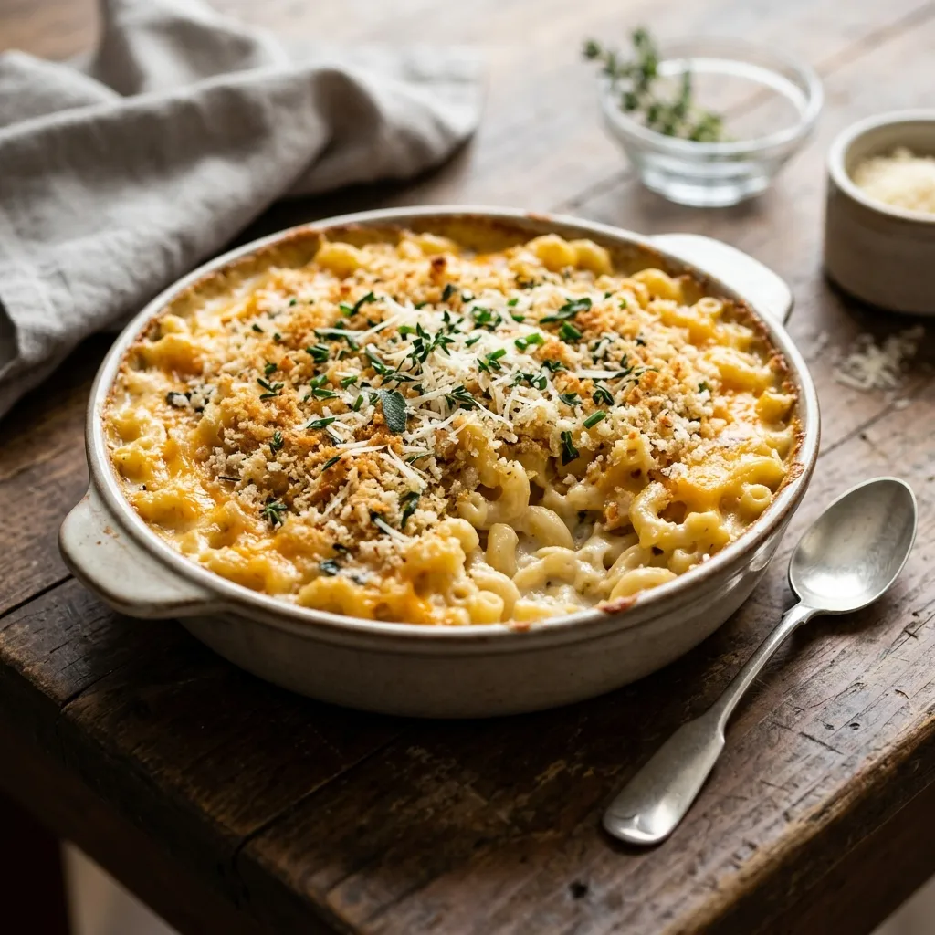 Extra Special Three-Cheese Macaroni and Cheese