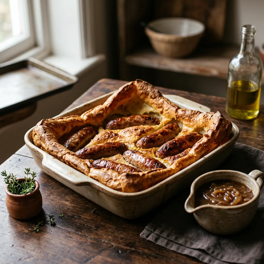 Family-Sized Toad in the Hole