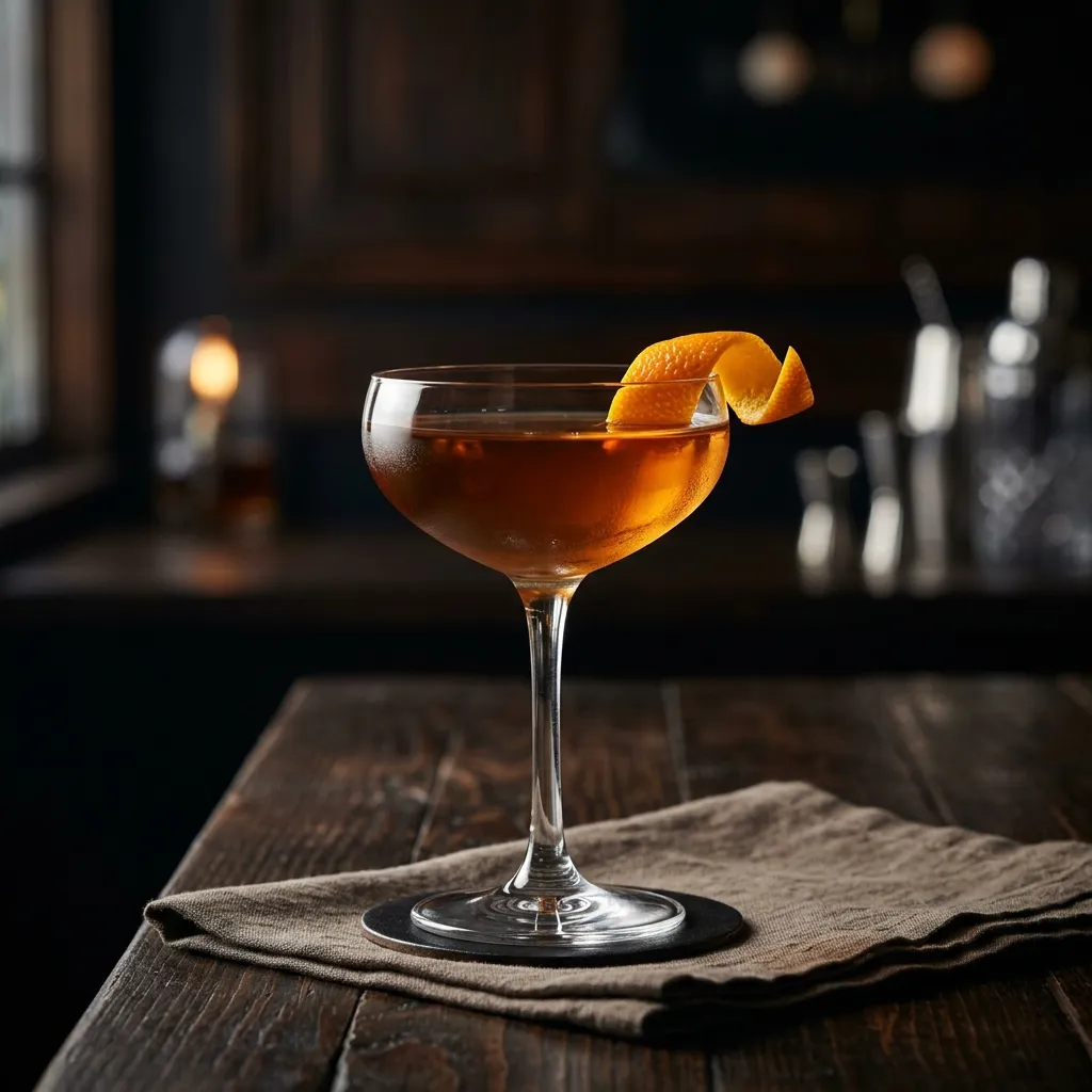 Fancy Whiskey Cocktail
