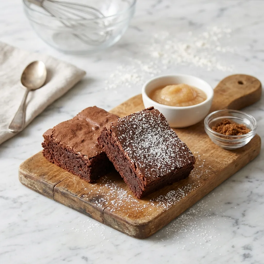 Fat-Free Low Calorie Chocolate Brownies