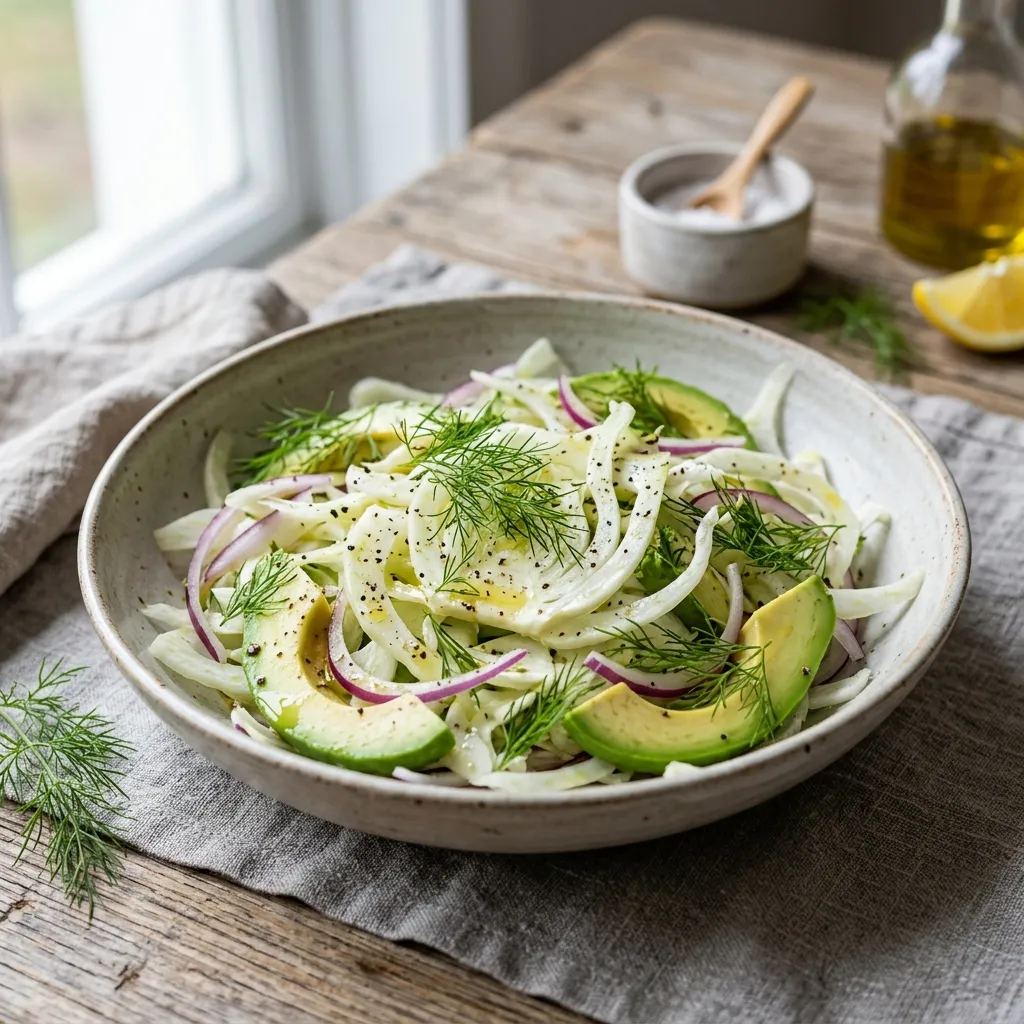 Fennel Avocado Salad