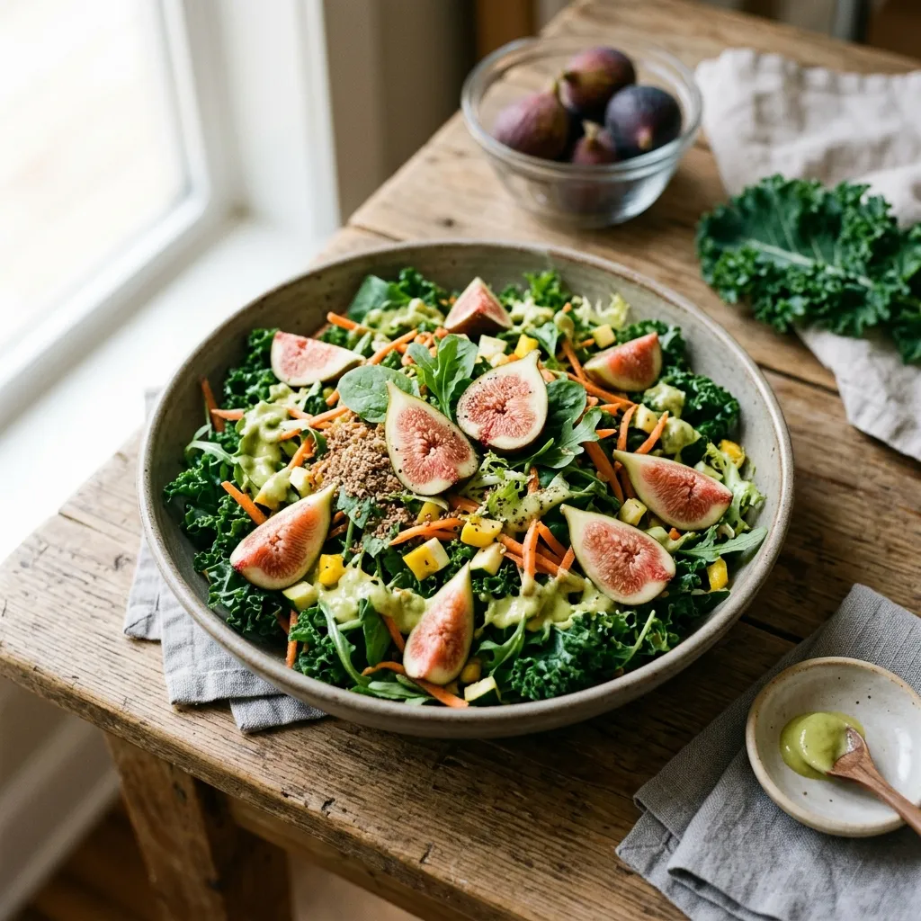 Fig and Kale Salad