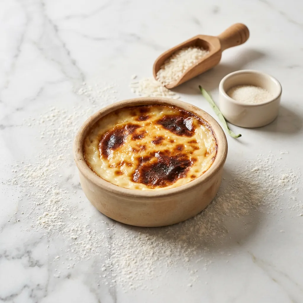 Fırın Sütlaç (Turkish Baked Rice Pudding)