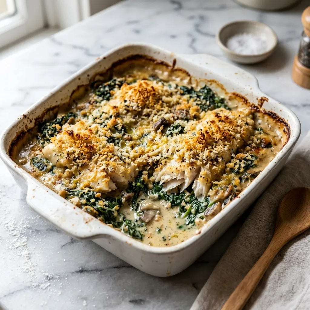 Fish Florentine