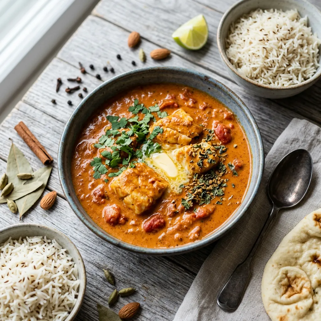 Fish Makhani (Fish in Creamy Gravy) Recipe