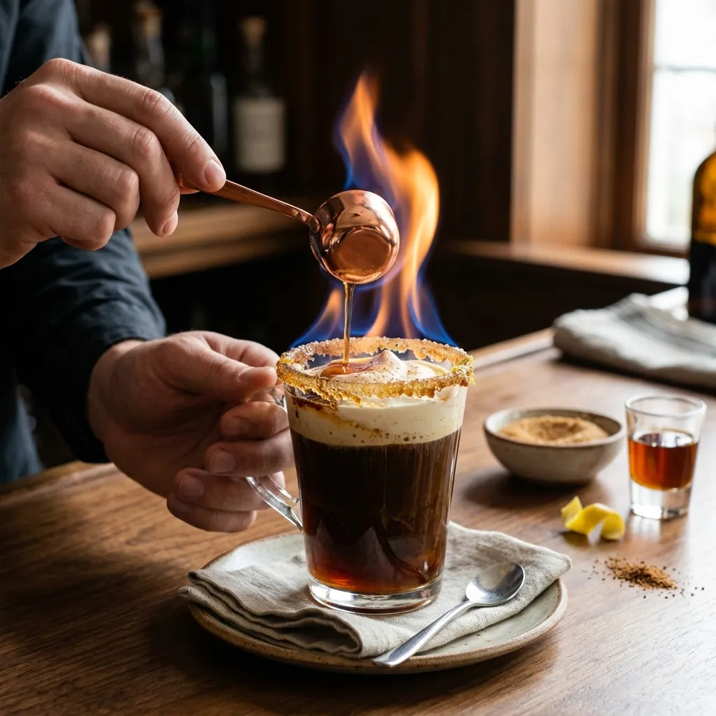 Flaming Spanish Coffee