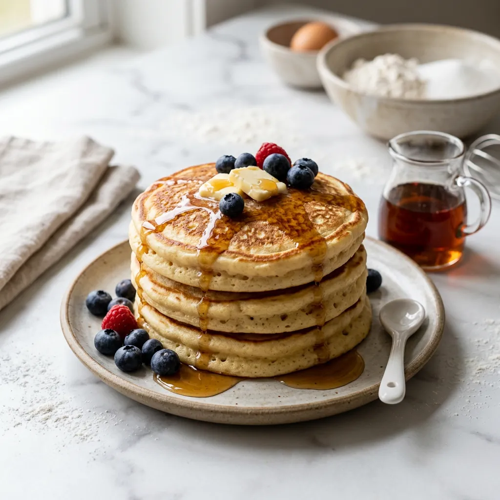 Fluffy Dairy-Free Pancakes