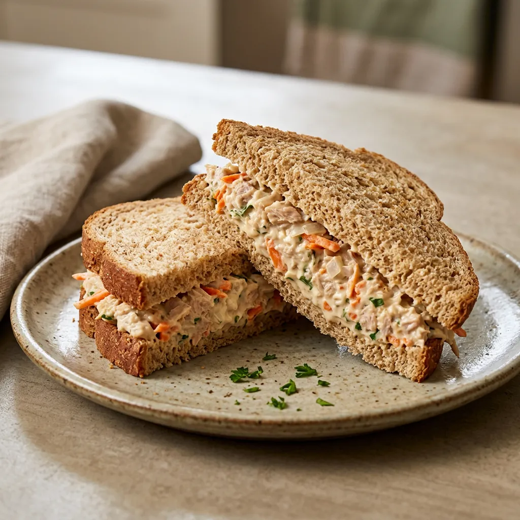 Freeze Ahead Tuna Sandwiches