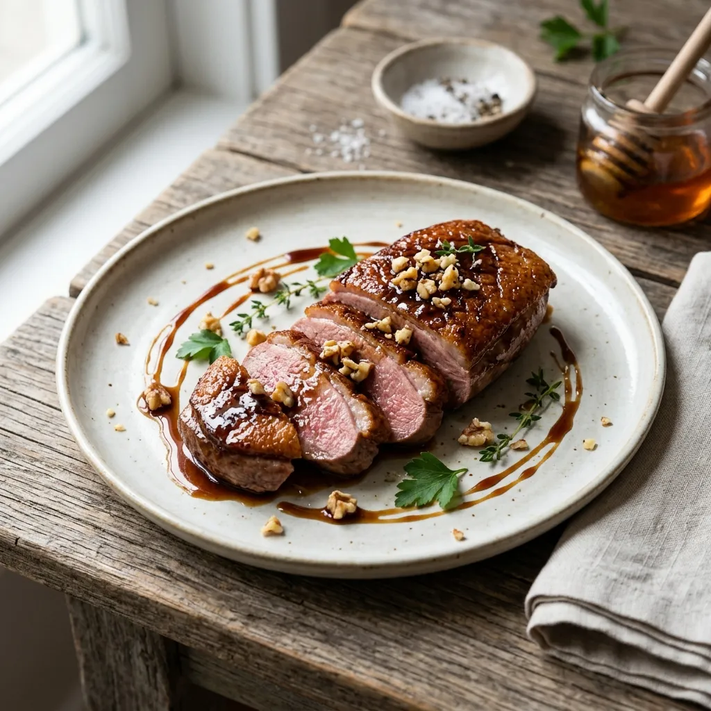 French Honey-Lacquered Duck Breast