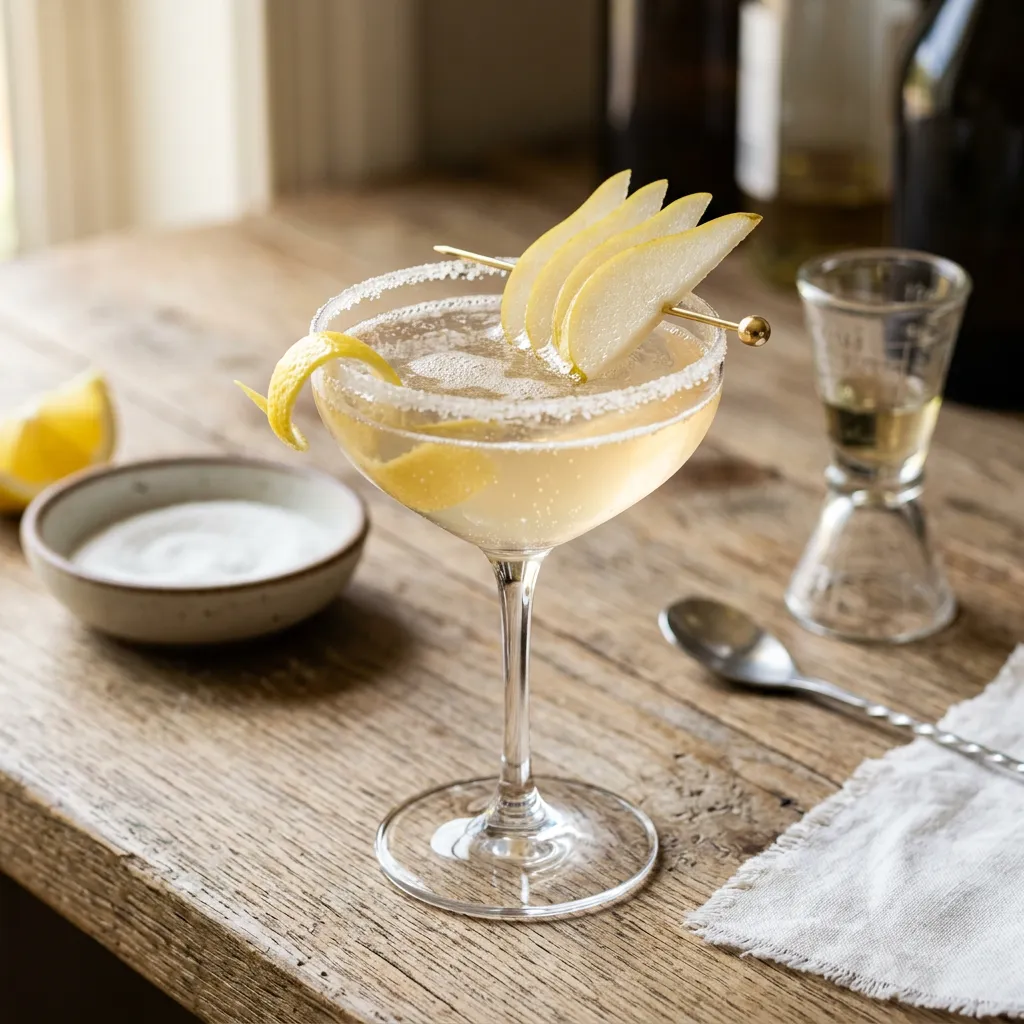 French Pear Martini