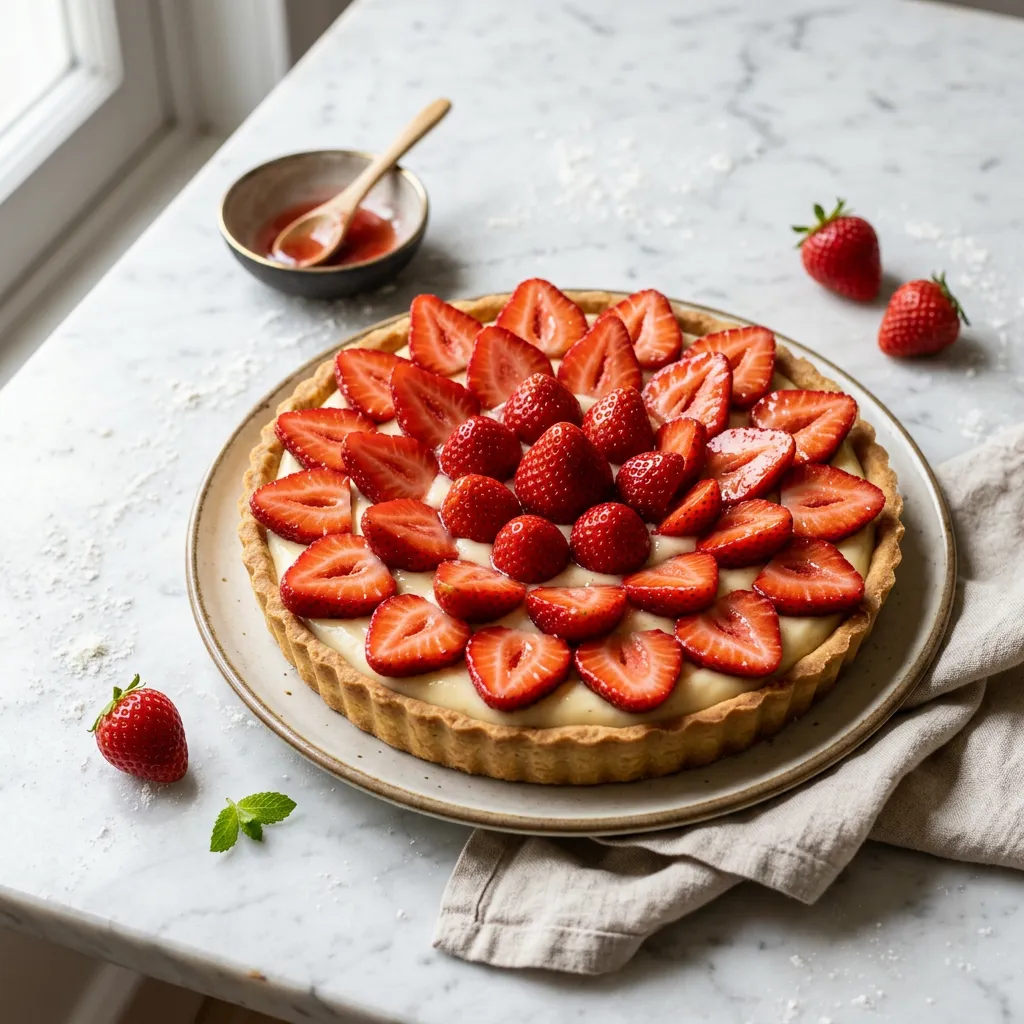 French Strawberry Tart