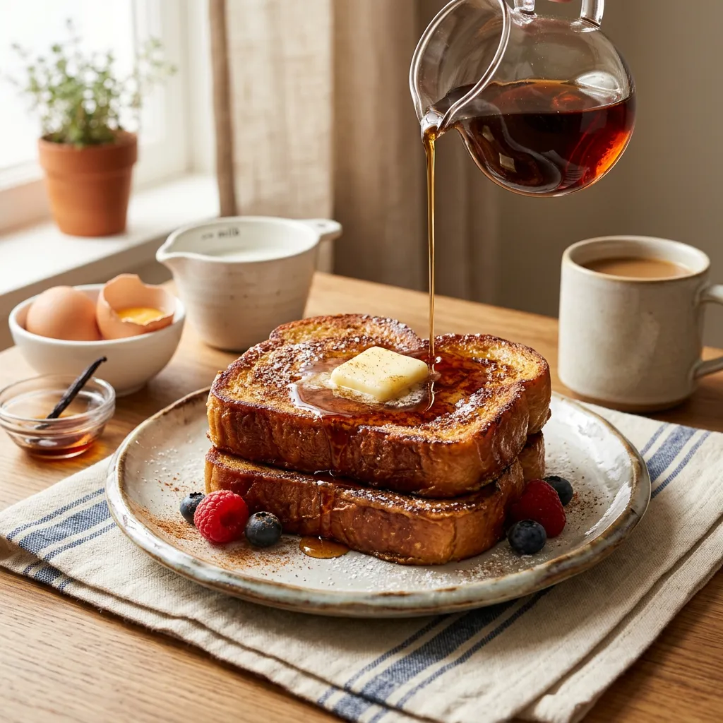 French Toast With Vanilla