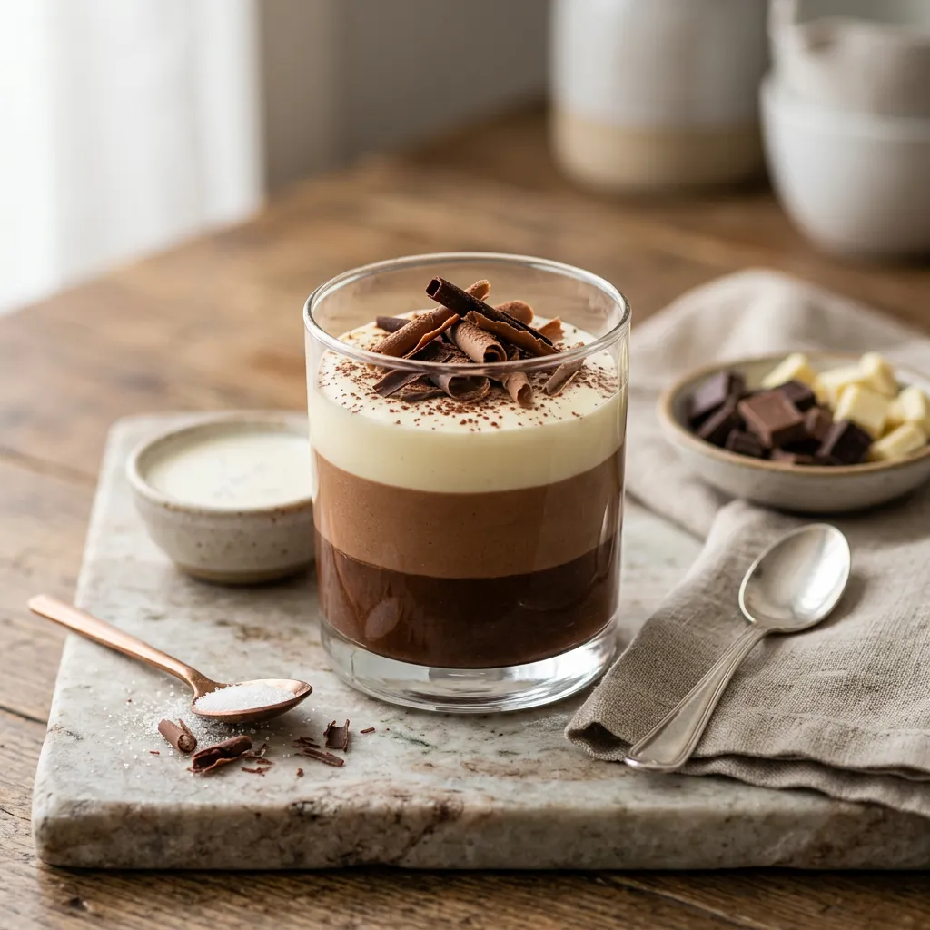 French Triple Chocolate Mousse