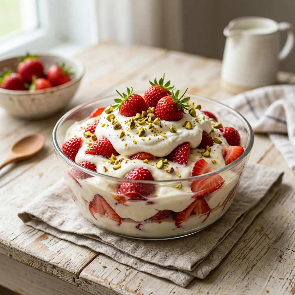 Fresas con Crema